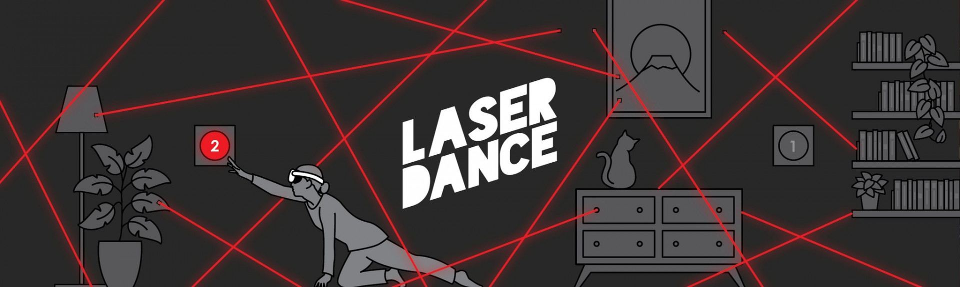 Laser Dance, convierte tu habitación en una trampa mortal
