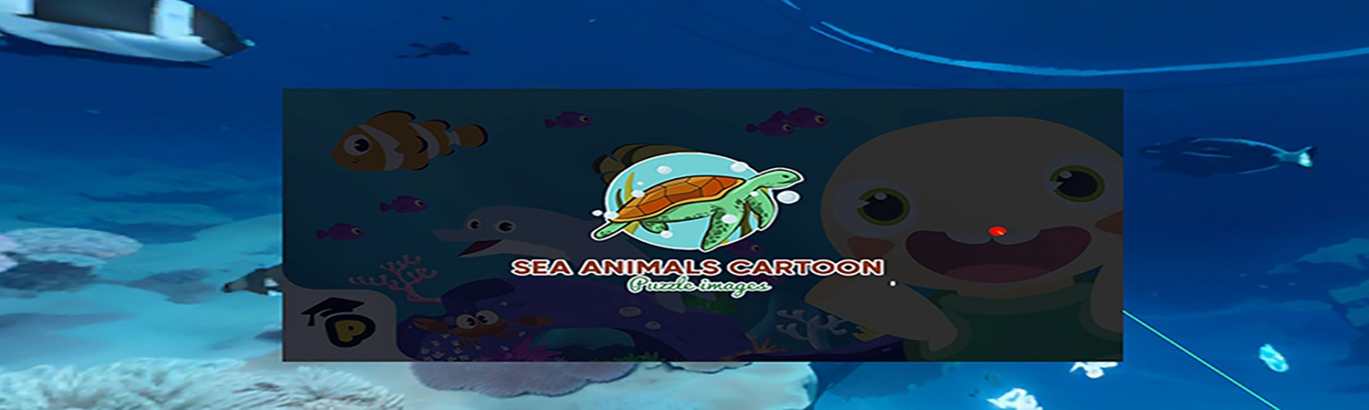 Sea animals cartoon
