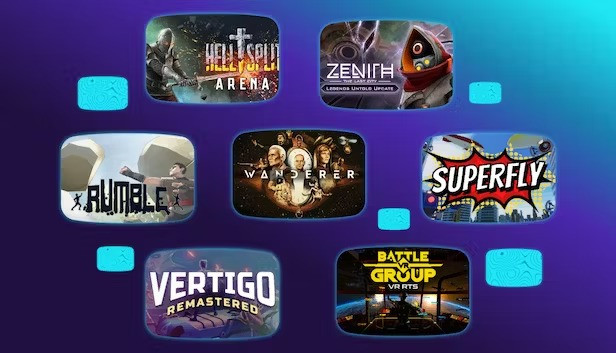 PCVR-Steam] Humble Bundle - Into the Radius, Zenith:The Last City,  Wanderer, Rumble, Vertigo Remastered, Superfly, BattlegroupVR