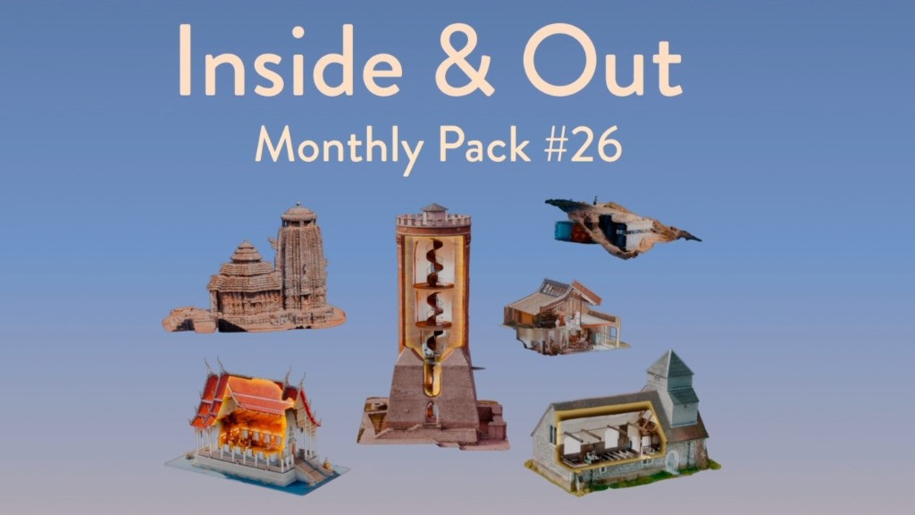Rompecabezas por dentro y por fuera en Puzzling Places: Inside & Out