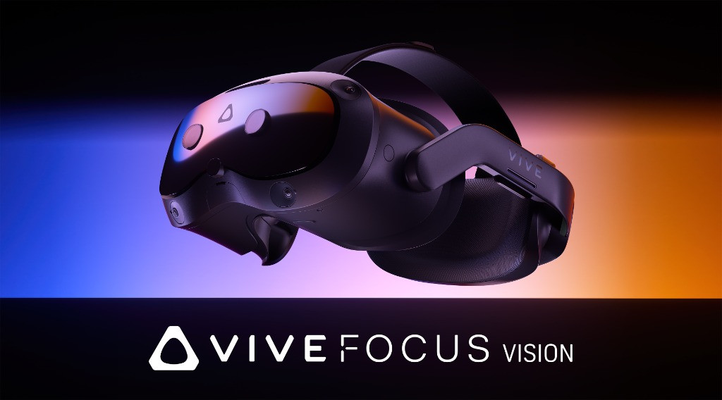 HTC presenta VIVE Focus Vision, el visor XR total para empresas y jugadores exigentes