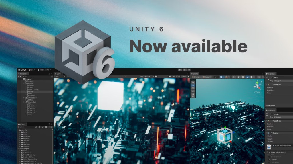 Comienza la era de Unity 6, uno de los motores más usados en VR