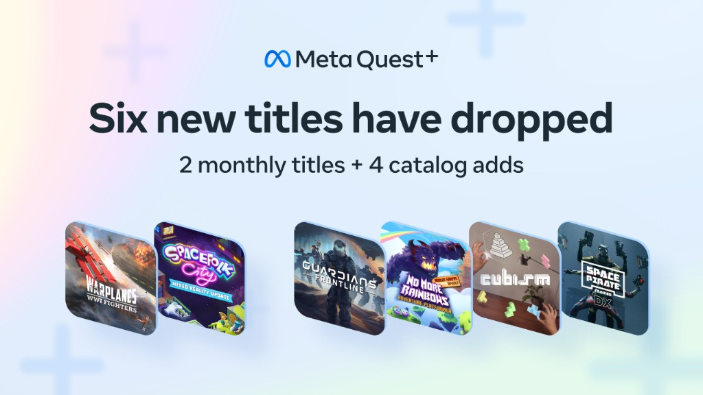 Meta Quest+ añade 6 grandes juegos a su catálogo de noviembre