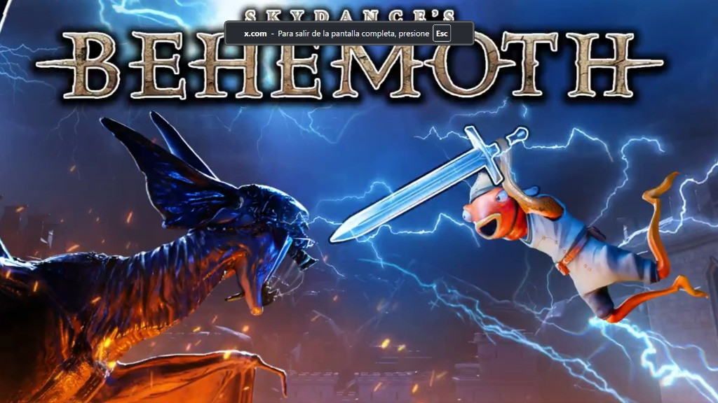 Behemoth ya se puede jugar, pero no en VR, sino en Fornite