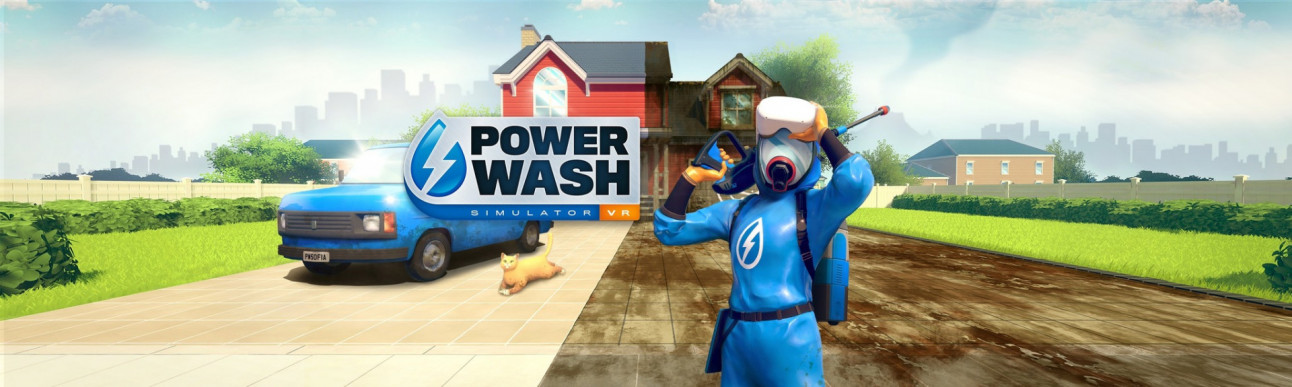 Servicio de lavandería el 2 de noviembre con PowerWash Simulator VR