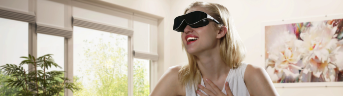 Gafas de realidad virtual Dlodlo, como gafas de sol