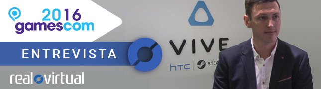 Entrevista a Ryan Hoopingarner de HTC Vive - Gamescom 2016