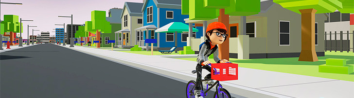 El Paperboy moderno, Special Delivery, llega a PSVR con Aim Controller