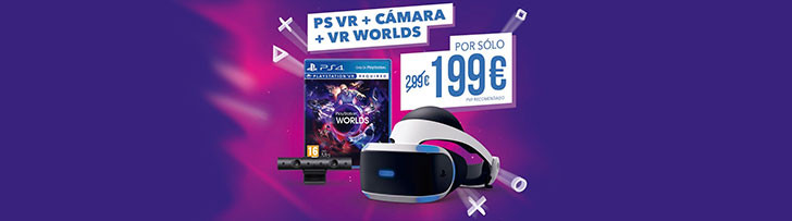 El paquete básico de PSVR, desde 199,99€ por Black Friday