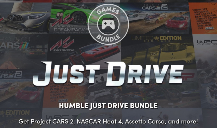 Humble JUST DRIVE Bundle - Pack de conducción con algunos títulos VR