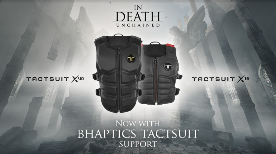 In Death: Unchained es compatible ahora con los chalecos TacticSuit de bHaptics