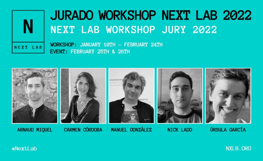 Cinco grandes profesionales formarán el jurado de la 2ª edición de Next Lab