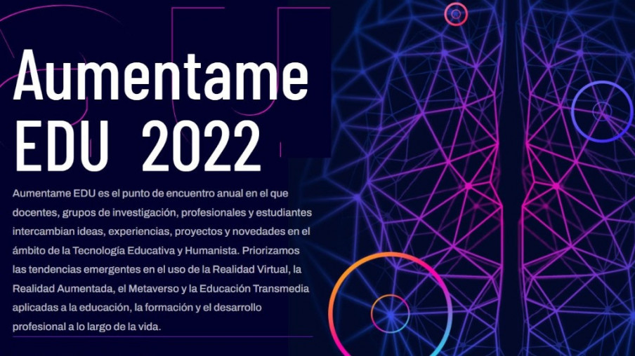 Metaverso, XR y educación  en la jornada Aumentame EDU 2022