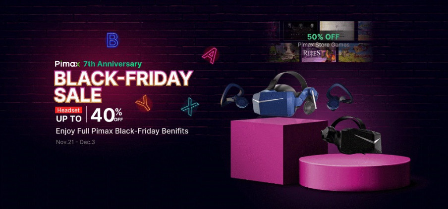 Pimax también se apunta a las rebajas del Black Friday