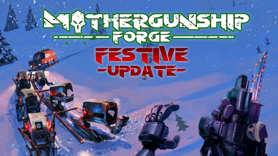 Mothergunship: Forge recibe una actualización con mejoras y sabor a Navidad