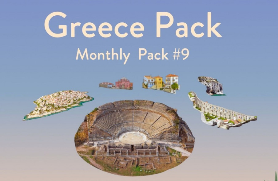 Puzzling Places dedica su 9º pack mensual a Grecia