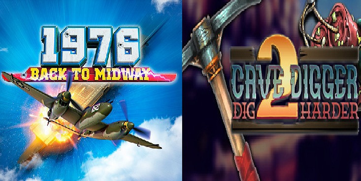 Pico Estrenos: Cave Digger 2: Dig Harder y 1976: Back to Midway