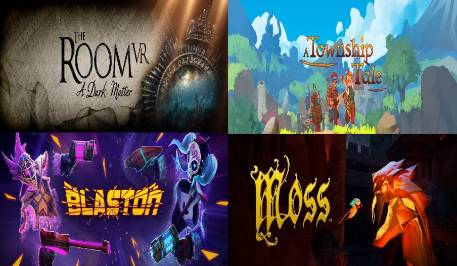 Moss, The Room, Blaston y A Township Tale llegarán a visores Pico