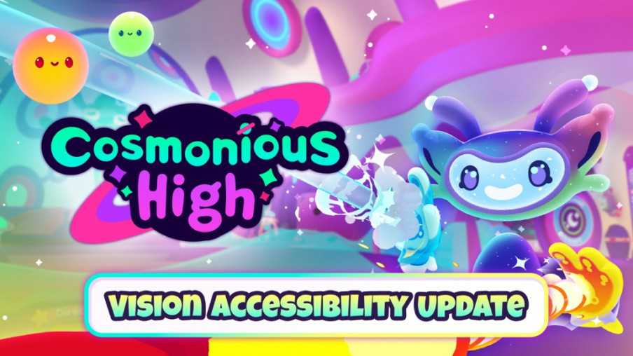 Cosmonious High es ahora accesible para jugadores con problemas de visión