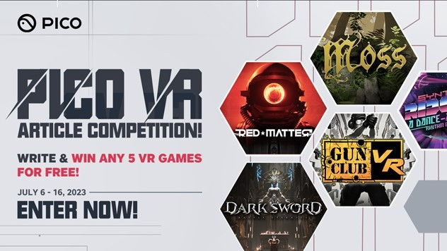 PICO organiza un concurso de escribir análisis de juegos VR