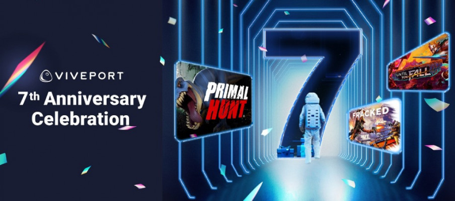 Fracked, Primal Hunt y Until You Fall gratis por el 7º aniversario de Viveport