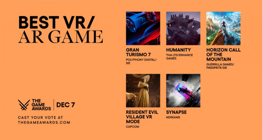 The Game Awards 2023: los juegos de PSVR2 arrasan en la nominaciones