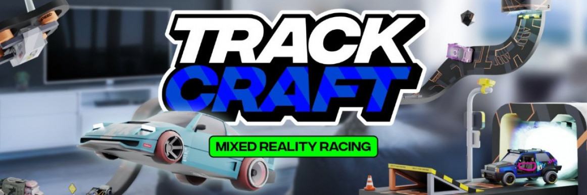 Los coches de Track Craft sin límites en realidad mixta