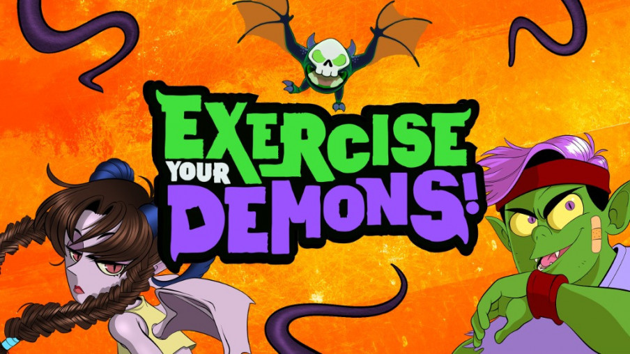 Ir al gimnasio será un infierno con Exercise Your Demons!