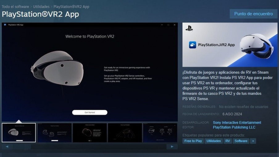 Mejoras en la PlayStation VR2 App para el soporte PC VR