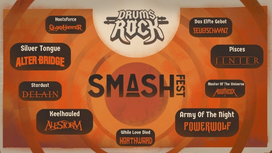 Drums Rock añade 9 trallazos de rock duro con el DLC Smash Fest