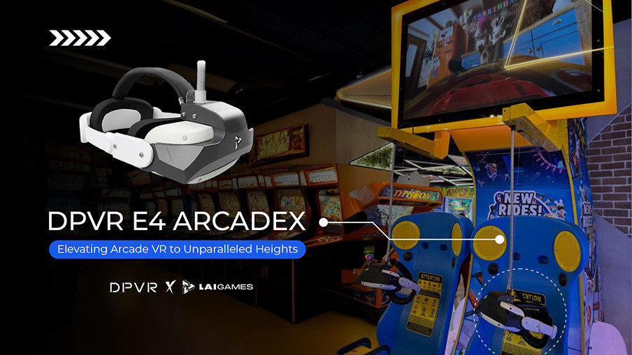 DPVR y LAI Games se asocian para crear una montaña rusa arcade VR con los gamberros Rabbits